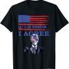 Let's Go Brandon! I Agree! Joe Biden And America Flag Unisex Shirt