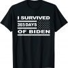 Let's Go Brandon I Survived 365 Days Of Biden Classic T-Shirt