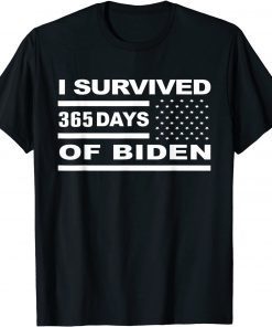 Let's Go Brandon I Survived 365 Days Of Biden Classic T-Shirt