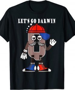 Let's Go Darwin Funny Let's Go Brandon Gift Shirt