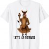 Lets Go Darwin Sarcastic US Flag Sunglass Beer Vintage Unisex Shirt
