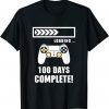 Level 100 Days Of School Complete Gamer Video Games 2022 Classic T-Shirt