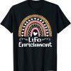 Life Enrichment Coordinator Rainbow leopard Unisex Shirt