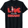 Love Being Called Grammy Gnome Valentine Day Matching Gift Shirt