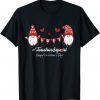 Love Gnome Teacher Squad Happy Valentine Gnome Buffalo Plaid Limited Shirt