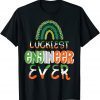 Luckiest Engineer Ever Shamrock St Patrick's Day Matching Gift Shirt