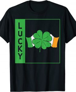 Lucky Leprechaun Irish Clover St Patrick's Day Shamrock Classic Shirt