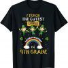 Lucky Leprechauns St Patricks Day 9th Grade Teacher Classic Shirt