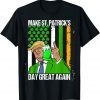 Make St Patricks Day Great Again Trump Drink Beer Classic Shirt