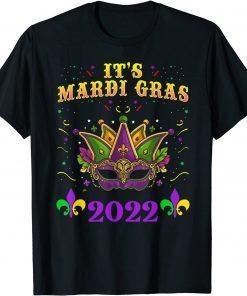 Mardi Gras Costume Mask Mardi Gras 2022 T-Shirt