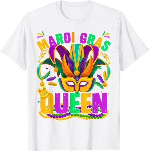 Mardi Gras queen Carnival New Orleans 2022 Mardi Gras Queen Gift Shirt