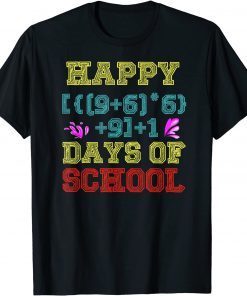 Math Formula 100 Days Of School Teacher Student Gift Shirt