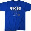Matthew Stafford and Cooper Kupp 9 To 10 Gift Shirt