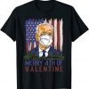 Merry 4th Of Valentine Joe Biden Valentines Day 2022 Unisex Shirt