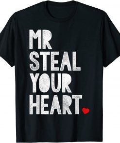 Mr. Steal Your Heart Valentines Day Classic Shirt
