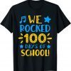 Music Teacher - Happy 100th Day of School We Rocked 100 Days Classic Shirt