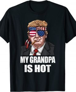 My Grandpa Is Hot Trump Happy Valentines Day Limited Shirt