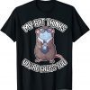 My Rat Thinks You're Gross Business Pet Rat Tie Face Mask Unisex Shirt