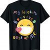 My Teacher Survived 100 Days of Me Funny School Classic Shirt