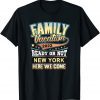 New York Best Family Vacation 2022 Limited Shirt