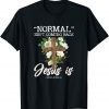 Normal Isn't Coming Back But Jesus Is Revelation 14 Costume Classic Shirt