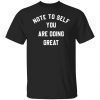 Note To Self You Are Doing Great Classic shirt