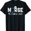 Nurse Est 2022 RN Nursing School Graduation Graduate Classic Shirt