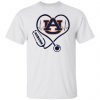 Nurse Love Auburn Tigers Heartbeat Classic Shirt