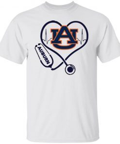 Nurse Love Auburn Tigers Heartbeat Classic Shirt