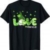 Nurse St Patricks Day Lucky Nurse Shamrock Love Nurse Life T-Shirt
