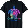 Ormond Beach Florida Tie Dye Sea Turtle Vacation Unisex T-Shirt