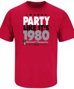 Party Like It's 1980 Georgia Football Unisex Shirt