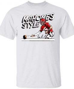 Patrick Mahomes Mahomes Style Signature Unisex shirt