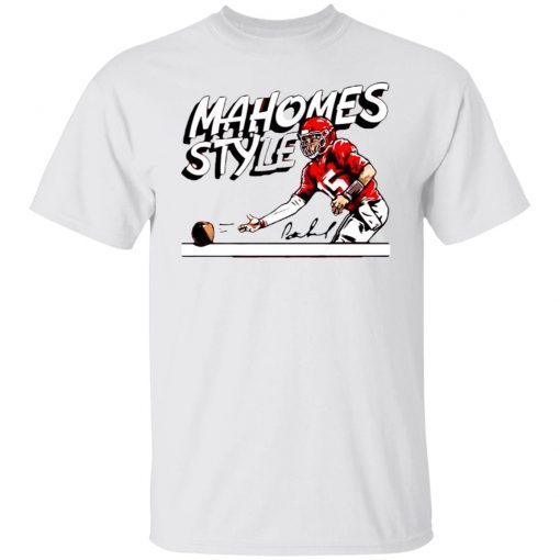 Patrick Mahomes Mahomes Style Signature Unisex shirt