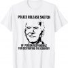 Police Release Sketch Of Person Responsible For Destroying Gift T-Shirt
