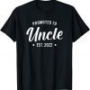 Promoted to Uncle 2022 Gift Shirt