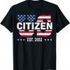 Proud US Citizenship Decoration American New USA Citizen T-Shirt