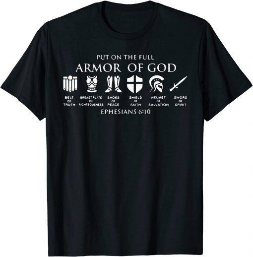 Put On The Full Armor Of God Official T-Shirt