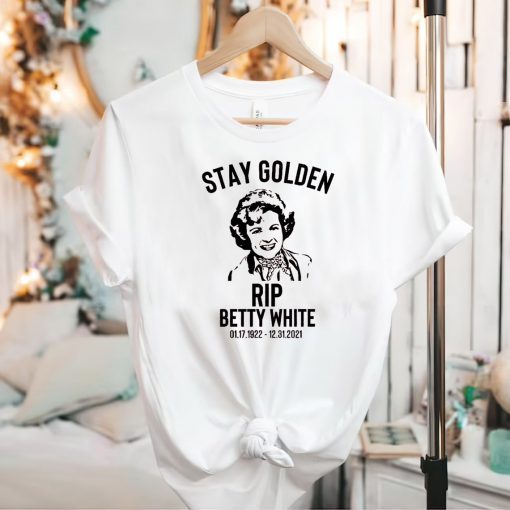 RIP Betty White – Thank You for Being A Friend 1922-2021 Limited T-Shirt