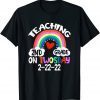 Rainbow Teaching 2nd Grade on Twosday 2-22-2022 Unisex Shirt