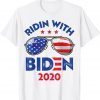 Ridin With Joe Biden 2020 President US Presidential Election Classic Shirt