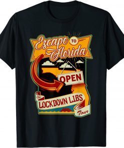Ron DeSantis Escape To Florida Official Shirt