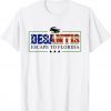 Ron Desantis Escape To Florida Us Flag Vintage Classic Shirt