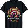 School Nurse On Twosday 2-22-22 February 22nd 2022 Nurse Classic Shirt
