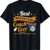 School Sports Team Best Basketball Coach Ever Unisex Shirt