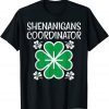 Shenanigans Coordinator St Patricks Day Teacher Limited Shirt