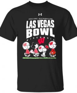 Snoopy Team Wisconsin Badgers Champions 2021 2022 Las Vegas Bowl New Unisex Shirt