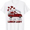 Special Delivery Hug and Kisses Lunch Lady Valentine's Day T-Shirt