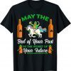 St Patrick's Day Leprechaun Riding On A Unicorn Gift Shirt