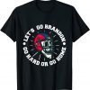 Super Biden Skull Go HARD Or Go Home American Football Unisex Shirt